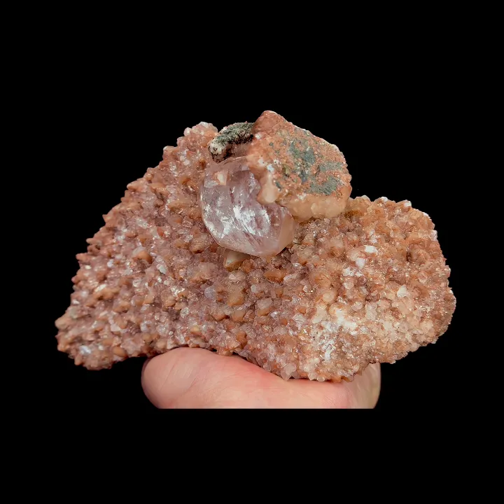 Natural Red Calcite, Mineral Specimen: Daye,Hubei (180*100*55MM) image