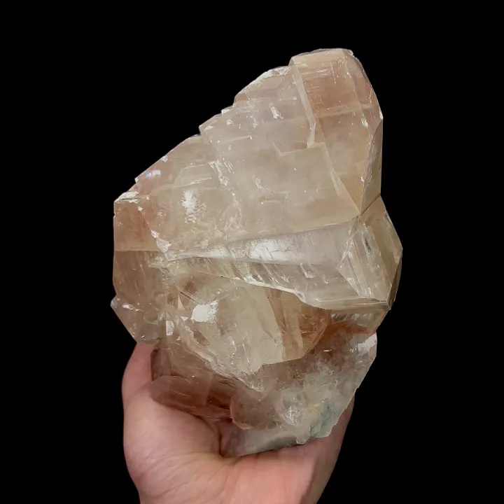 Natural Red Calcite, Mineral Specimen:Daye,Hubei (110*150*80MM) image