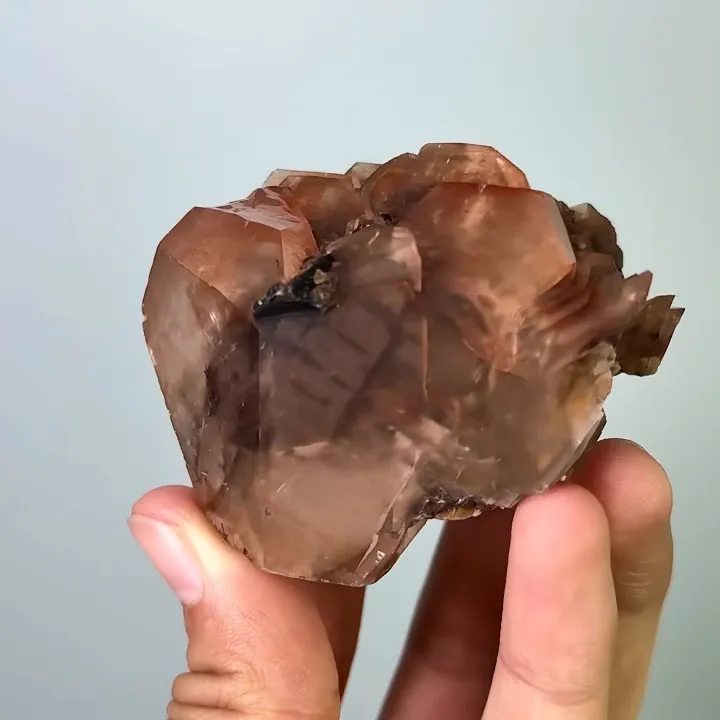 Natural Red Calcite, Mineral Specimen:Daye,Hubei （65*60*50MM） - image 2