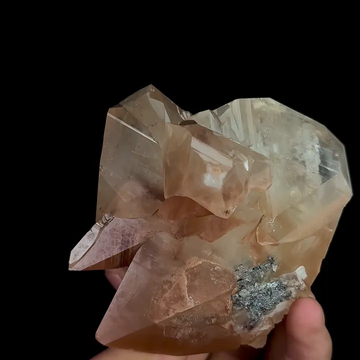 Natural Red Calcite, Mineral Specimen:Daye,Hubei (75*80*95MM) - image 5