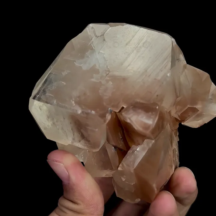 Natural Red Calcite, Mineral Specimen:Daye,Hubei (75*80*95MM) - image 6