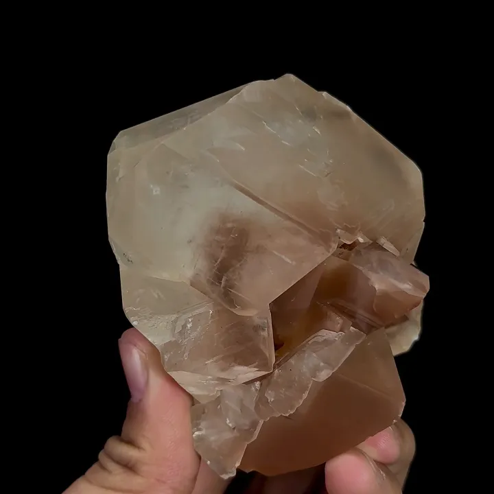 Natural Red Calcite, Mineral Specimen:Daye,Hubei (75*80*95MM) - image 4