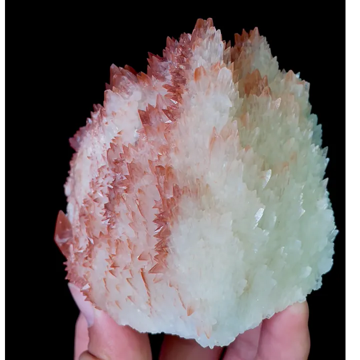 Natural Red Calcite, Mineral Specimen:Daye,Hubei (80*70*70MM) image
