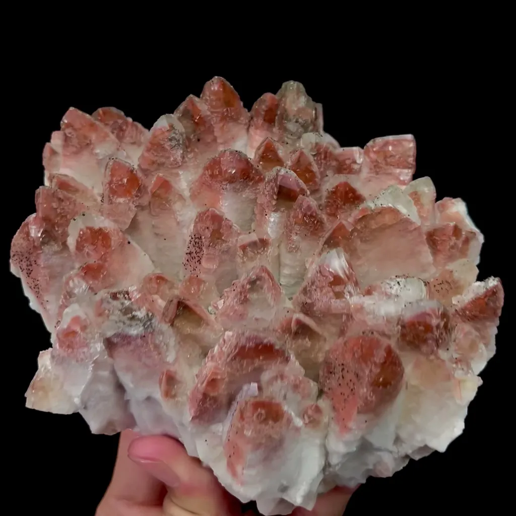 Natural Red Calcite Mineral Specimen,High Quality Specimen,DAYE,HUBEI,CHINA(135*115*60mm) - image 3