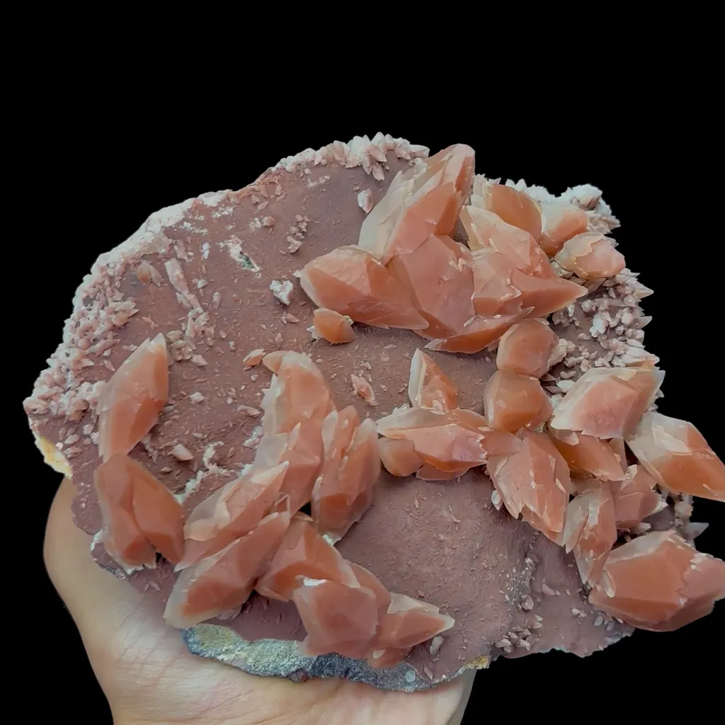 Natural Red Calcite Mineral Specimen,High Quality Specimen,DAYE,HUBEI,CHINA(175*135*45mm) - image 3