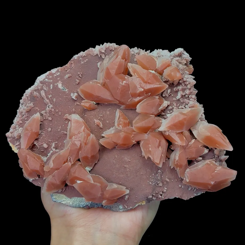 Natural Red Calcite Mineral Specimen,High Quality Specimen,DAYE,HUBEI,CHINA(175*135*45mm) - image 5