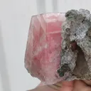Natural Red Calcite with Heulandite matrix. - image 5