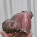 Natural Red Calcite with Heulandite matrix. - image 4