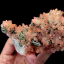 Natural Red Crystal and Galena Mineral Specimen,High Quality Specimen,JIANGXI,CHINA(116*50*74mm) - image 2