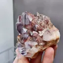 Natural Red Ghost Quartz comes from Madagascar 70*50*60MM - image 3