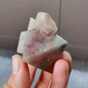 Natural Red Octahedral Fluorite comes from Inner Mongolia,China 40*45*55MM - image 3