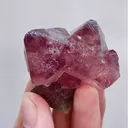 Natural Red Octahedral Fluorite comes from Inner Mongolia,China 45*40*35MM - image 6