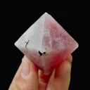 Natural Red Octahedral Fluorite, Mineral Specimen: Inner Mongolia,China (35*35*50MM) - image 1