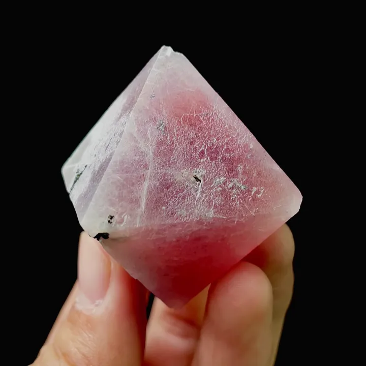 Natural Red Octahedral Fluorite, Mineral Specimen: Inner Mongolia,China (35*35*50MM) - image 2