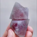Natural Red Octahedral Fluorite, Mineral Specimen: Inner Mongolia,China （35*50*30MM） - image 3