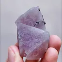 Natural Red Octahedral Fluorite, Mineral Specimen: Inner Mongolia,China （35*50*30MM） - image 4