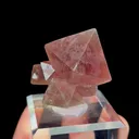 Natural Red Octahedral Fluorite, Mineral Specimen:Inner Mongolia,China (30*35*30MM) - image 1