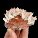 Natural Red Quartz and Calcite, Mineral Specimen:Jiangxi,China (70*55*40MM) - image 4