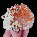 Natural Red Quartz and Calcite, Mineral Specimen:Jiangxi,China (70*60*35MM) - image 6