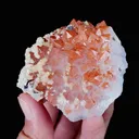 Natural Red Quartz and Calcite, Mineral Specimen:Jiangxi,China (70*60*35MM) - image 4