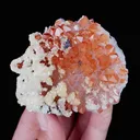 Natural Red Quartz and Calcite, Mineral Specimen:Jiangxi,China (70*60*35MM) - image 3