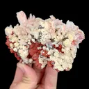 Natural Red Quartz and Dolomite, Mineral Specimen:Daye,Hubei (120*70*35MM) - image 2