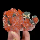 Natural Red Quartz and Dolomite, Mineral Specimen:Jiangxi,China (100*65*25MM) - image 4