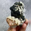 Natural Red Quartz and Limonite and Dolomite Symbiosis comes from Jiangxi,China 55*75*40MM - image 2