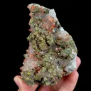 Natural Red Quartz and Pyrite, Mineral Specimen:Jiangxi,China (100*70*60MM) - image 3