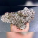 Natural Red Quartz and Pyrite Symbiosis from Jiangxi,China 185*95*65MM - image 2