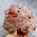 Natural Red Quartz and Scheelite Symbiosis comes from Jiangxi,China 90*75*35MM - image 4