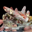 Natural Red Quartz, Chalcopyrite, Hematite, Limonite, Dolomite, Mineral Specimen:Jiangxi,China (95*70*40MM) - image 4