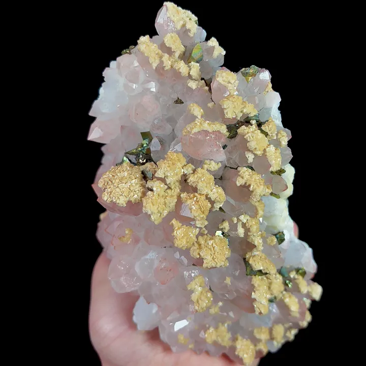 Natural Red Quartz Cluster, Mineral Specimen:Jiangxi,China (120*130*75MM) - image 4