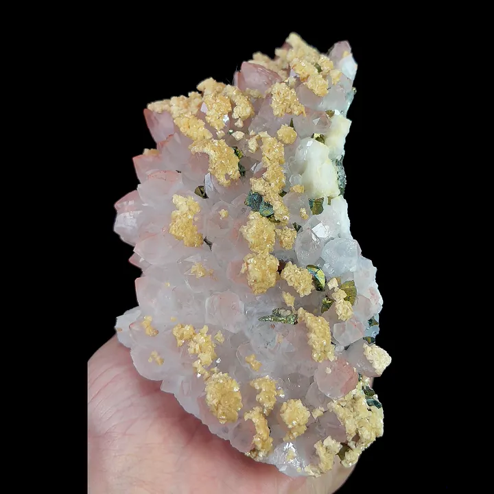 Natural Red Quartz Cluster, Mineral Specimen:Jiangxi,China (120*130*75MM) - image 3