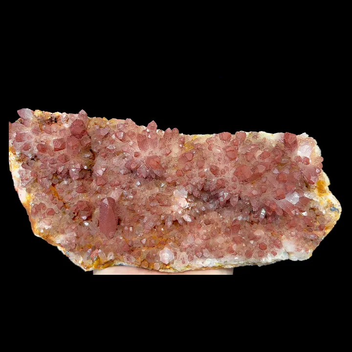 Natural Red Quartz Cluster, Mineral Specimen:Jiangxi,China (210*100*55MM) image
