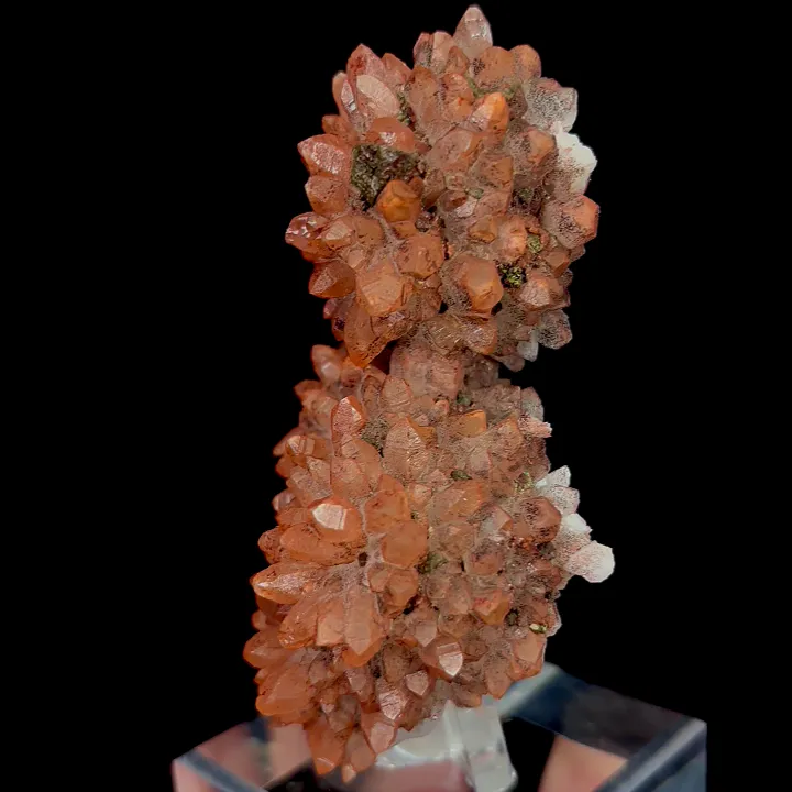 Natural Red Quartz Cluster, Mineral Specimen:Jiangxi,China (45*80*35MM) image
