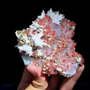 Natural Red Quartz Coexists with Dolomite and Calcite comes from Jiangxi,China 95*85*40MM - image 4