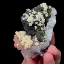 Natural Red Quartz Limonite and Dolomite Mineral Specimen,High Quality Specimen,JIANGXI,CHINA(55*75*40mm) - image 2