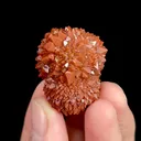 Natural Red Quartz Sphere, Mineral Specimen:Jiangxi,China (25*30*20MM) - image 4