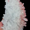 Natural Rhodochrosite and Clear Quartz Cluster, Mineral Specimen:Guangxi,China (170*130*40MM) - image 4