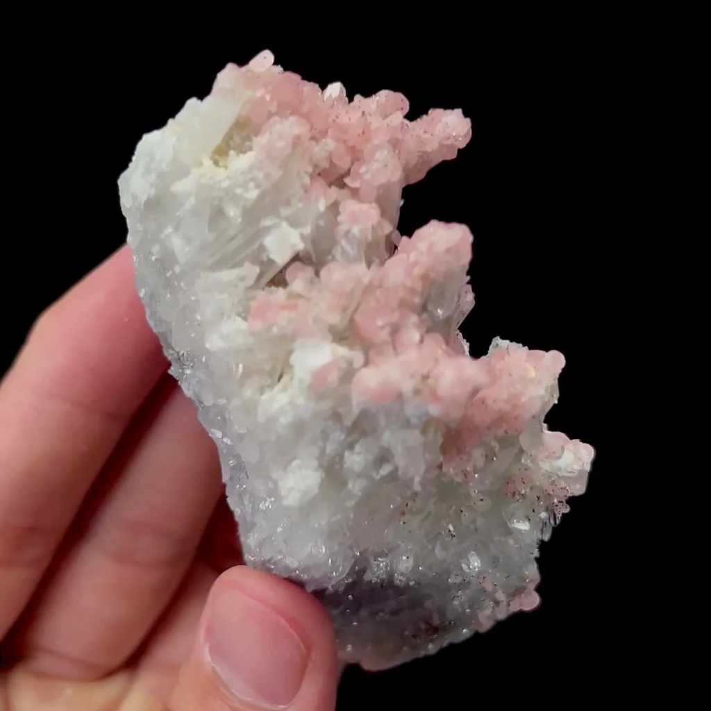 Natural Rhodochrosite and Crystal Mineral Specimen,High Quality Specimen,WUZHOU,GUANGXI,CHINA(85*55*32mm) - image 3