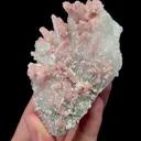 Natural Rhodochrosite and Crystal Mineral Specimen,High Quality Specimen,WUZHOU,GUANGXI,CHINA(85*55*32mm) - image 1