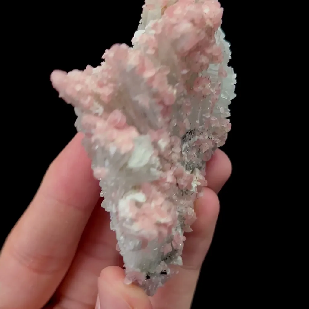 Natural Rhodochrosite and Crystal Mineral Specimen,High Quality Specimen,WUZHOU,GUANGXI,CHINA(85*55*32mm) - image 2