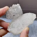 Natural Rhodochrosite and Fluorite and Calcite Symbiosis comes from Guangxi,China 60*50*25MM - image 4
