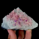Natural Rhodochrosite and Purple Calcite and Quartz Cluster,Mineral Specimen: Guangxi,China (75*50*30MM) - image 6