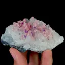 Natural Rhodochrosite and Purple Calcite and Quartz Cluster,Mineral Specimen: Guangxi,China (75*50*30MM) - image 2