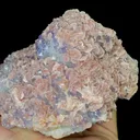 Natural Rhodochrosite and Purple Fluorite, Mineral Specimen:Guangxi,China (120*95*55MM) - image 3