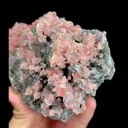 Natural Rhodochrosite and Quartz and Pyrite, Mineral Specimen:Guangxi,China (115*80*50MM) - image 4
