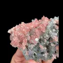 Natural Rhodochrosite and Quartz and Pyrite, Mineral Specimen:Guangxi,China (115*80*50MM) - image 3