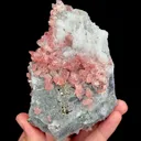 Natural Rhodochrosite and Quartz and Pyrite, Mineral Specimen:Guangxi,China (115*80*50MM) - image 6